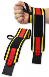 Titan Signature Gold Wrist Wraps 12" (30cm) (Std) ― ZTR.RU